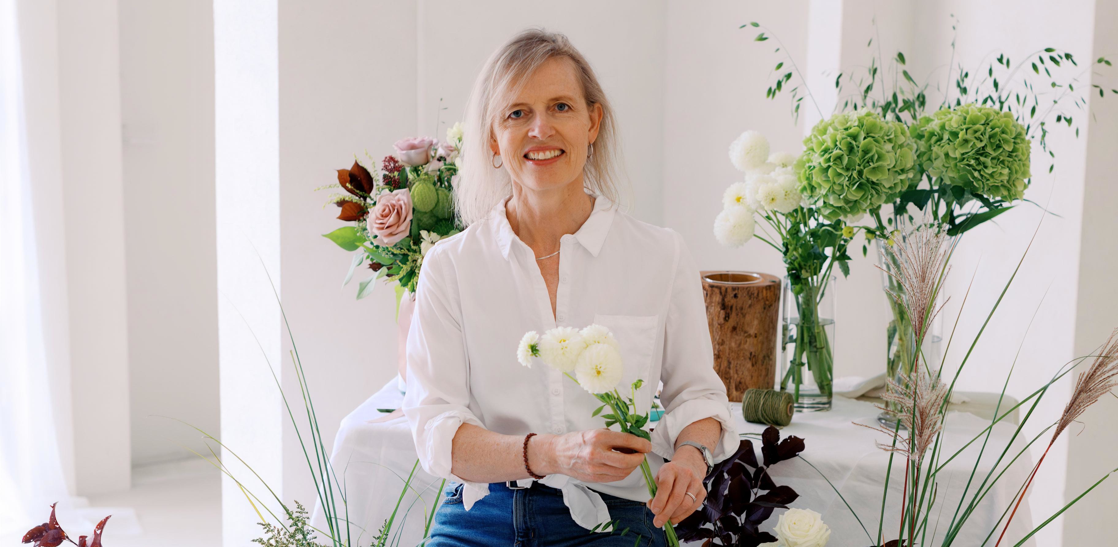 Floral design courses by Design and Bloom